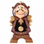 Disney Cogsworth Keeping Watch Enesco Traditions Figurine
