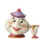 Disney Beauty And The Beast Mrs. Potts And Chip Enesco Traditions Figurine