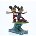 Disney Traditions Mickey & Minnie on Surfboard