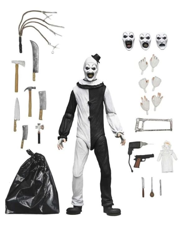 Terrifier Art the Clown Neca Ultimate Figure
