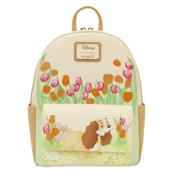 Disney Lady & The Tramp Pastel Tulip Loungefly Backpack
