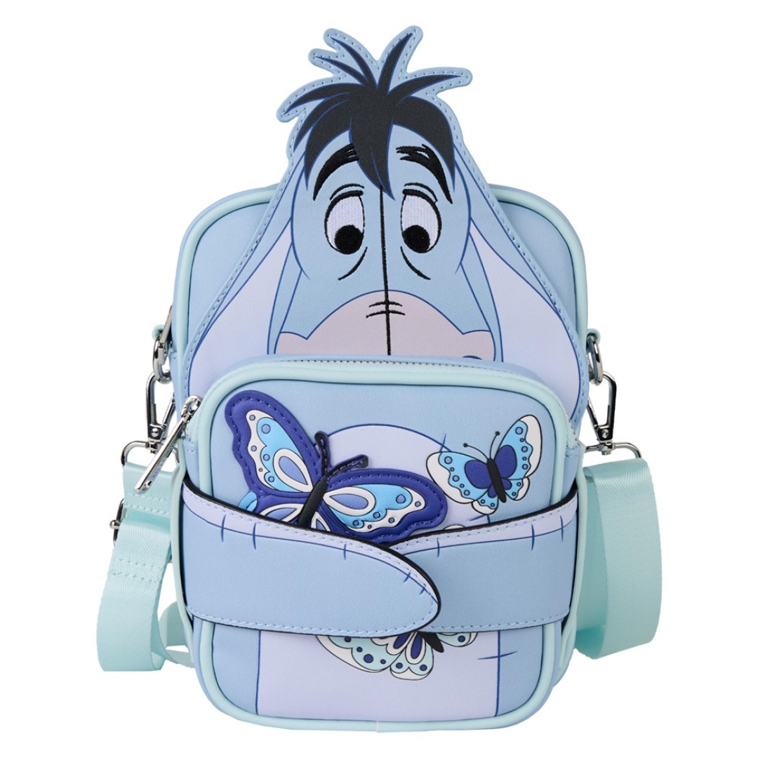 pos-0671803548275-50dd0c186530b63aacd66e69c000a550.jpg Disney Winnie The Pooh "Eeyore" Loungefly Crossbuddies Bag - Image 1