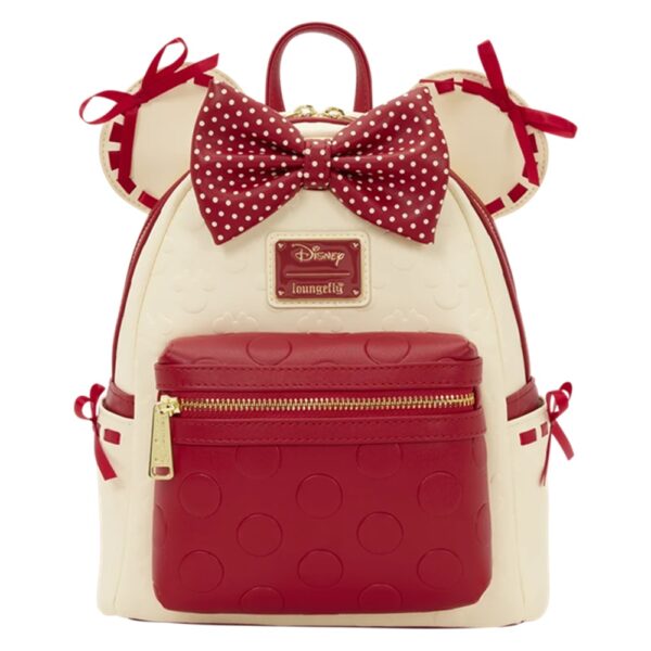 Disney Minnie Mouse Rock the Dots Loungefly Backpack
