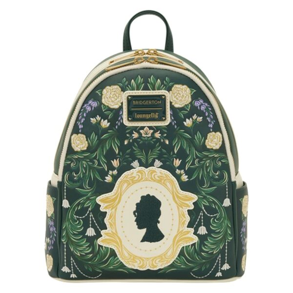 Bridgerton Silhouette Floral Loungefly Backpack