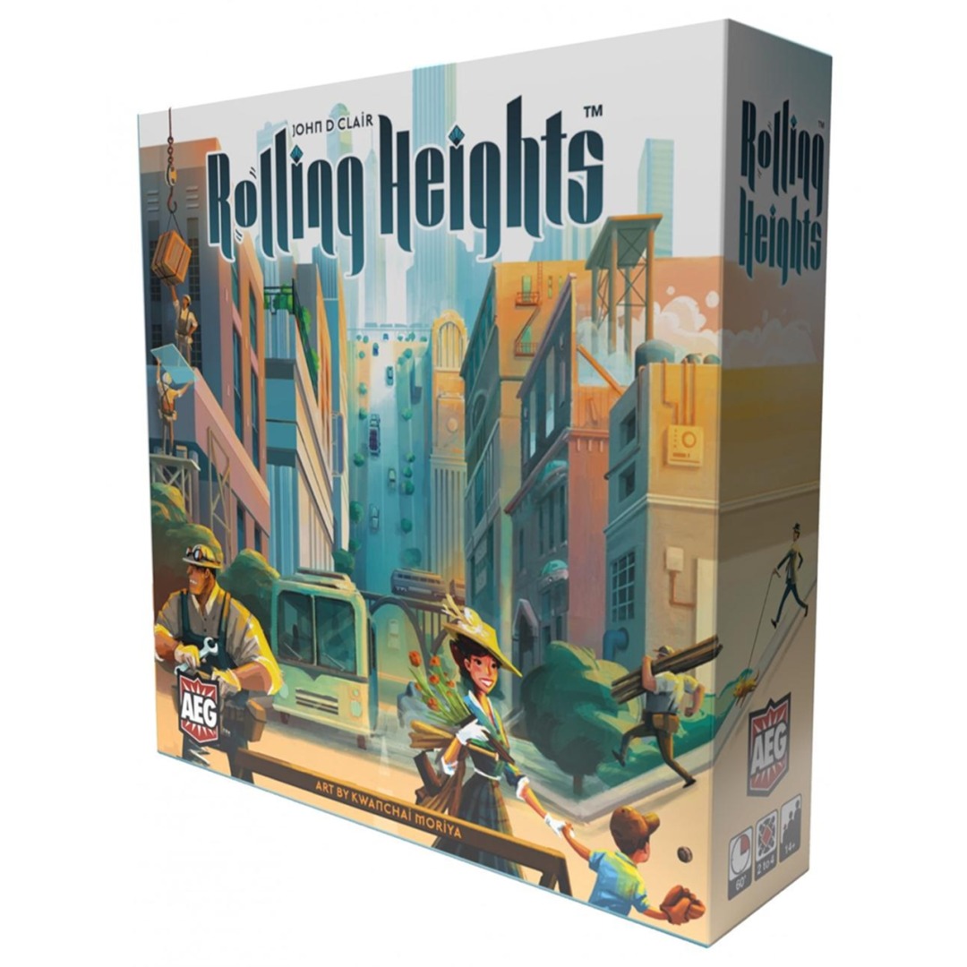 pos-0729220070852-49175142e275a89b8fab22ea059da45d.jpg Rolling Heights Board Game - Image 1