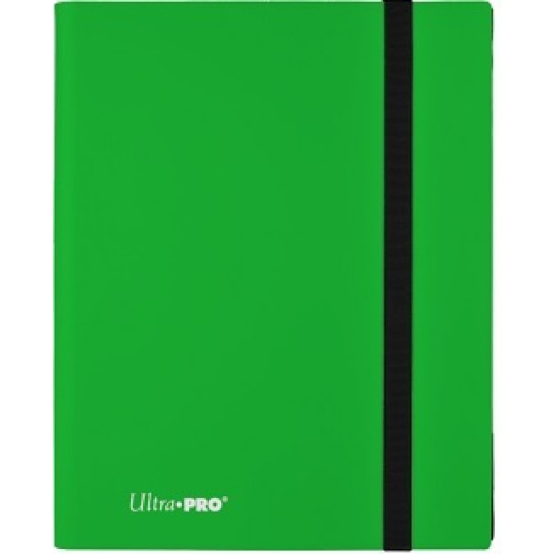 pos-074427151485-6e36c7f465dd820d3ff38d32b43f992c.jpg Ultra Pro 9-Pocket PRO-Binder Eclipse Lime Green - Image 1