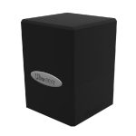 Ultra Pro Deck Box Satin Cube Jet Black