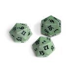 Ultra Pro Vivid Heavy Metal Cool Matcha D20 Dice