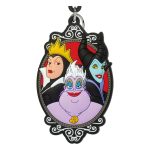 Disney Evil Queen, Ursula, Maleficent Bagclip Keychain