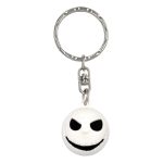 Disney Nightmare Before Christmas Jack Smiling Icon Ball Keychain