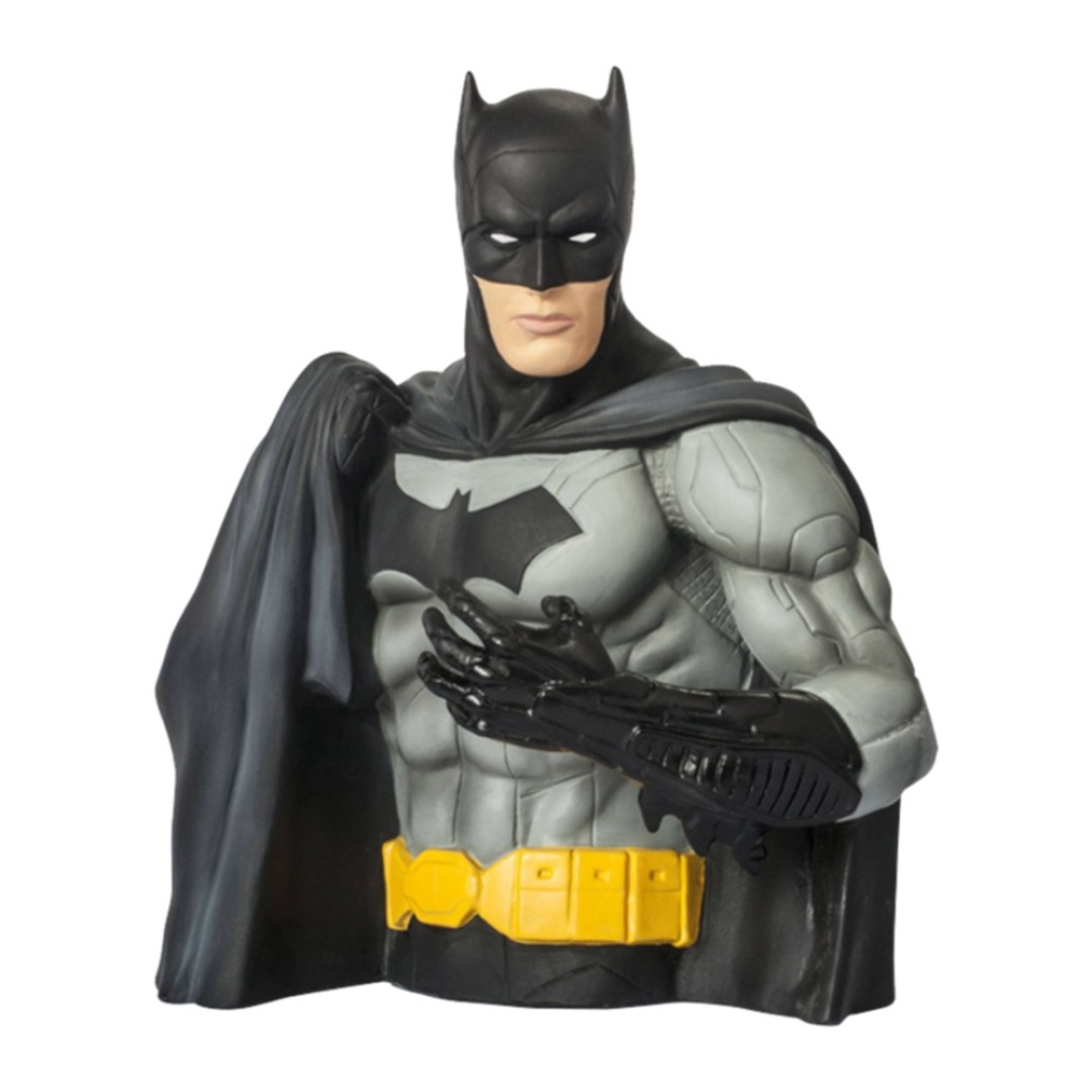 pos-077764451263-0e63f2ed00c2d30b30d9a86a3c0bed19.jpg DC Batman Figural Bank - Image 1