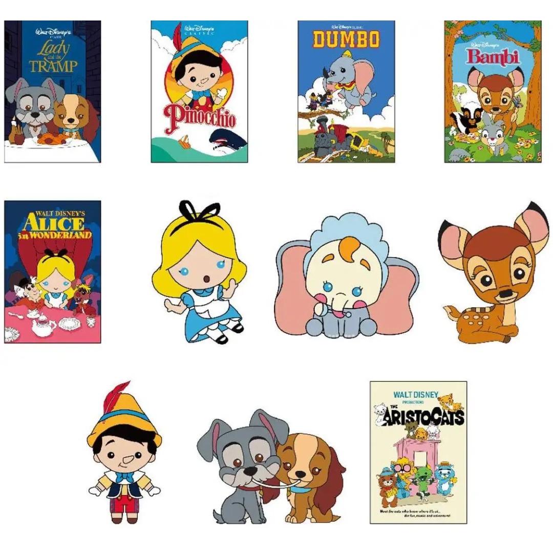 pos-077764854651-7495665acdfb7db69bab0541a7852913.jpg Disney Classic 3D Bag Clip Series 42 - Image 1