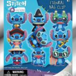 Disney Stitch In Costume Mystery 3D Foam Bag Clip