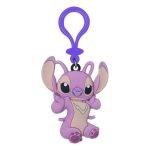 Disney Stitch Angel Soft Touch Bagclip Keychain