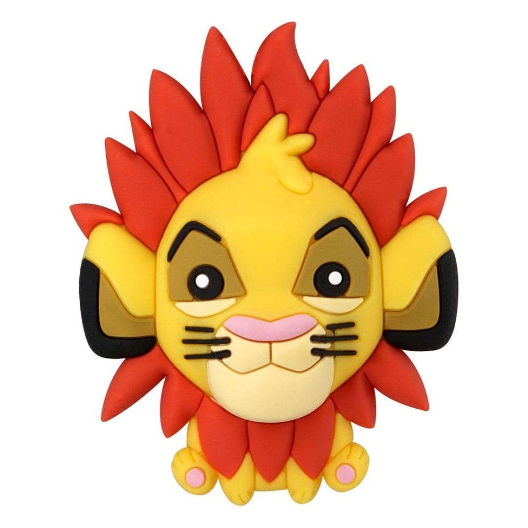 pos-077764859991-c5bb58722b76fb2025581823db741ed7.jpg Disney The Lion King Simba 3D Foam Collectible Magnet - Image 1