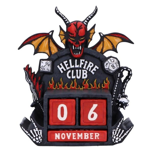 Stranger Things Hellfire Club Perpetual Calendar