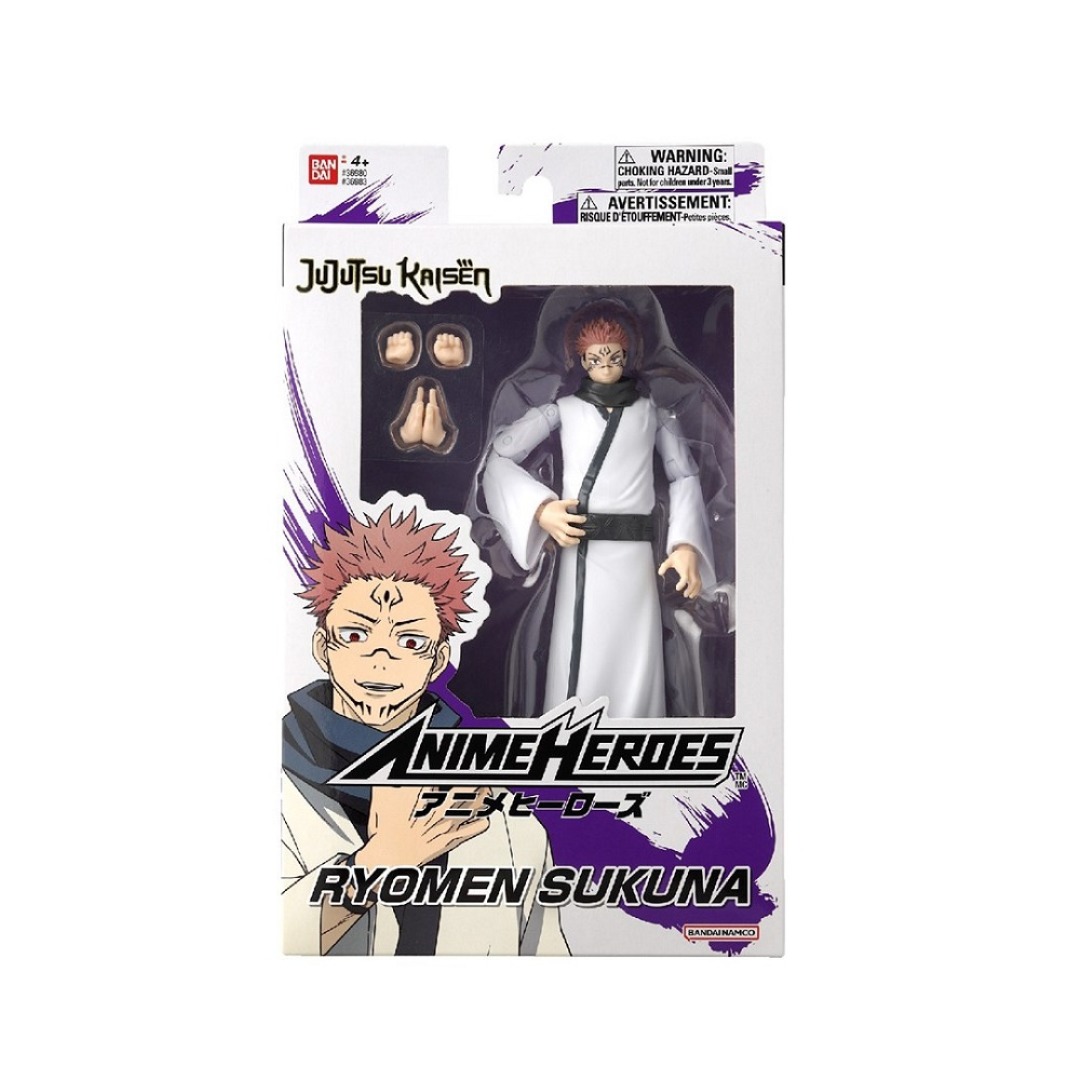 pos-3296580369836-72d6c3bf7d7ce5ebc840c1e229b374f8.jpg Jujutsu Kaisen Ryomen Sukuna Anime Heroes Bandai Figure - Image 1