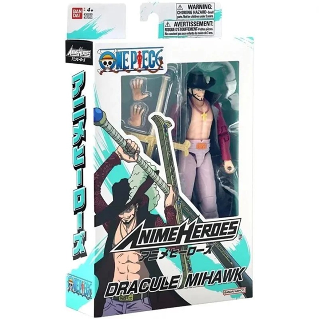 pos-3296580370535-d5103f5820b9aa5b86b6ecf654bc2620.jpg One Piece Dracule Milhawk Heroes Bandai Figure - Image 1