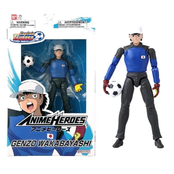 Captain Tsubasa Genzo Wakabayashi Anime Heroes Bandai Figure