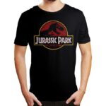Jurassic Park Vintage Logo T-Shirt (L)
