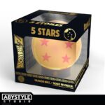 Dragon Ball Crystal Ball 75mm 5 Stars with Collector Basis