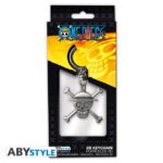 One Piece Skull Luffy Metal Keychain