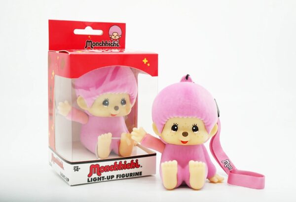 Moncchichi LED Light-Up Pink Figure