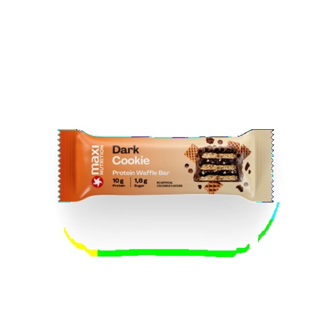 pos-4061289011466-240b95c26e200e63bc744eda11946d77.jpg Maxi Nutrition Protein Waffle Bar Dark Cookie - Image 1