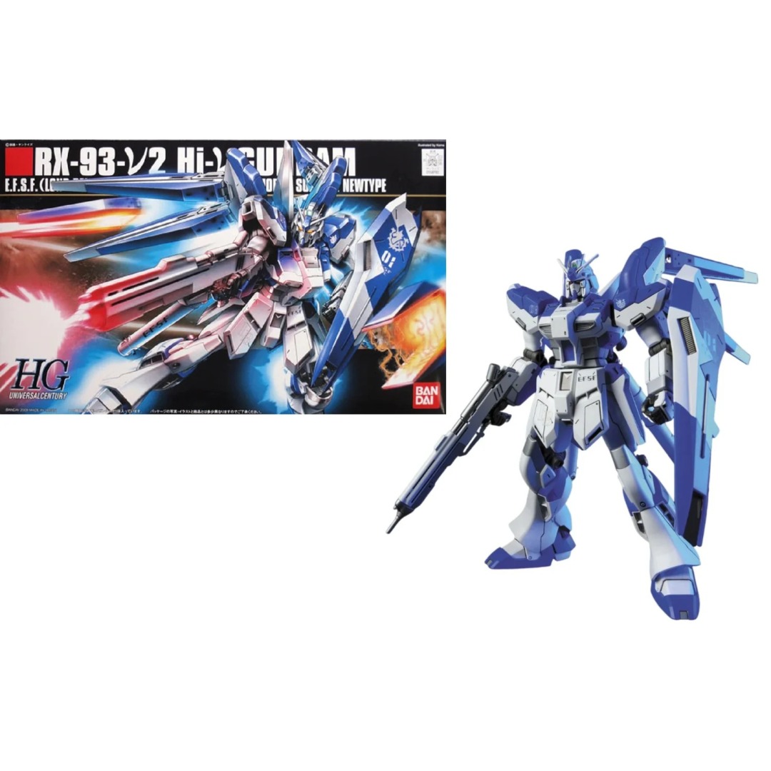 pos-4573102595706-f93ef88608248f3f525d236f19d44c42.jpg Gundam RX-93-v2 Hi-V Gundam E.F.S.F. Bandai Model Kit - Image 1