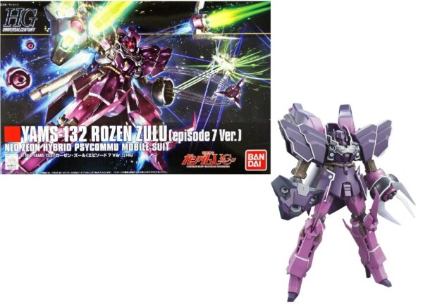 Gundam AMS-132 Rozen Zulu Episode 7 Version HGUC 1/144 Bandai Model Kit