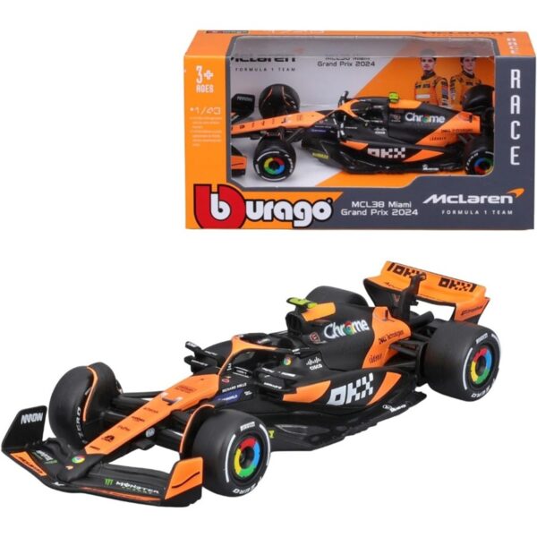 Bburago F1 McLaren MCL38 Norris