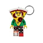 LEGO LED Pizza Keychain