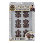 Harry Potter Chocolate Frog Mold + 6 Papers Box + 12 Wizard Cards