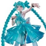 Hatsune Miku Emerald Gem Clearluxe Banpresto Figure