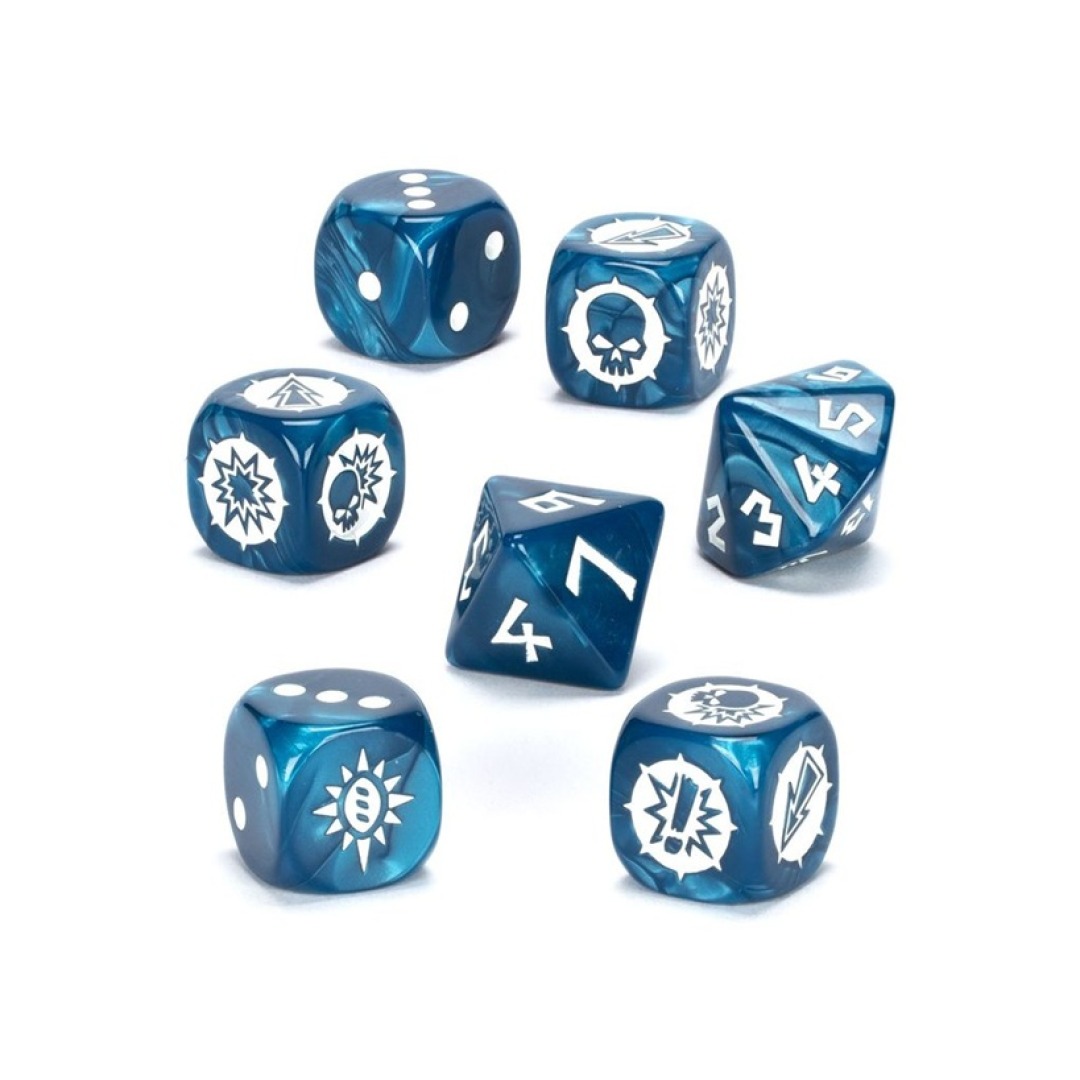 pos-5011921257881-901b9016010c99e3bafb86e70c765ae6.jpg Blood Bowl High Elf Dice Set (202-66) - Image 1