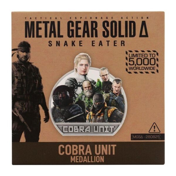 Metal Gear Solid Delta Cobra Unit Limited Edition Medaillon