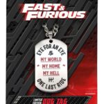 Fast & Furious Limited Edition Stainless Steel Dog Tag