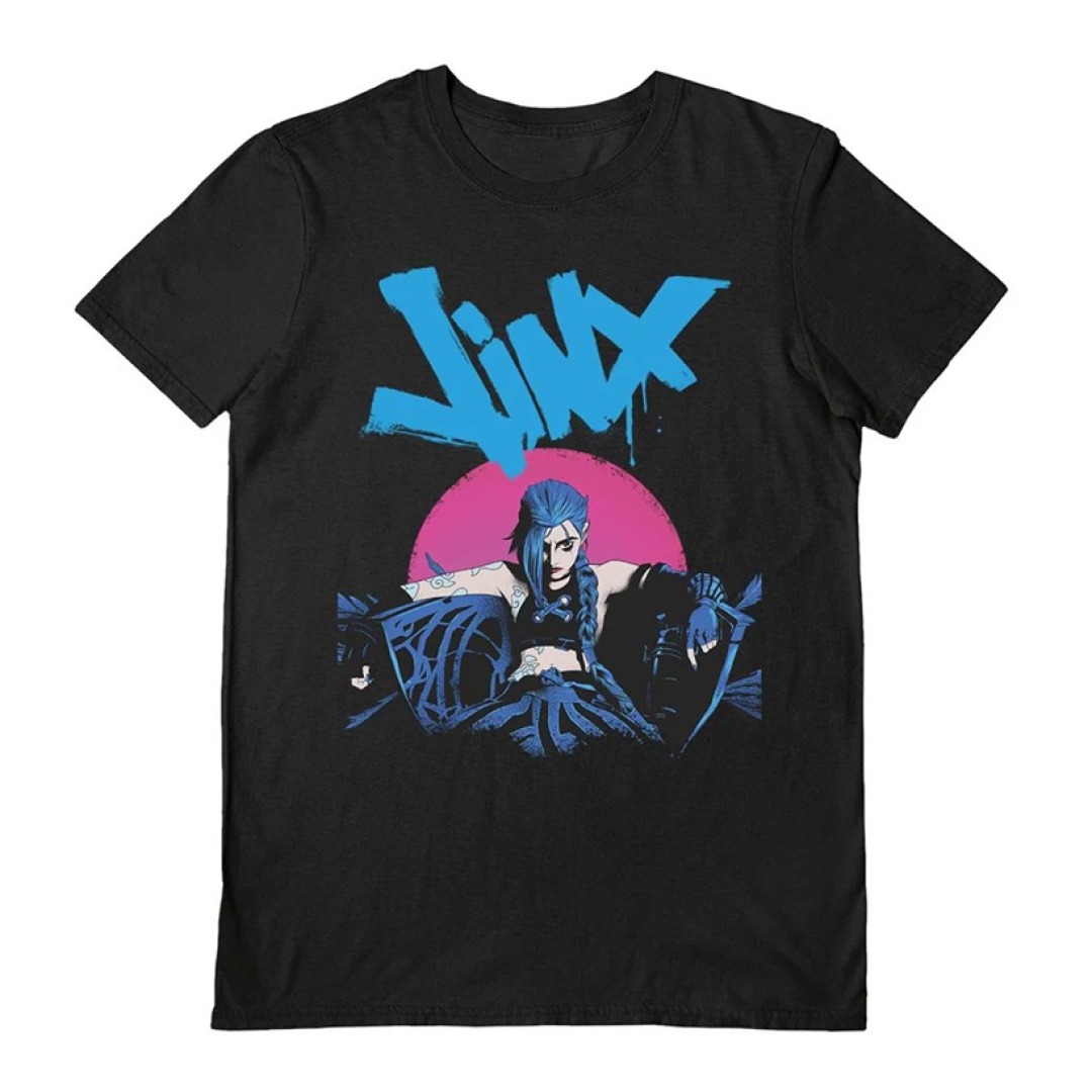 pos-5063457018252-46737e0f1f7dbdee4f246abe153a7246.jpg Arcane Jinx Chair T-Shirt (S) - Image 1