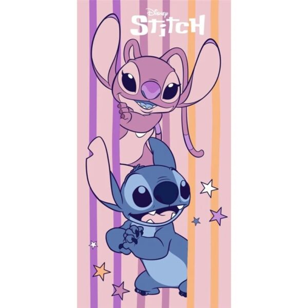 Disney Stitch & Angel Beach Towel 70x140cm