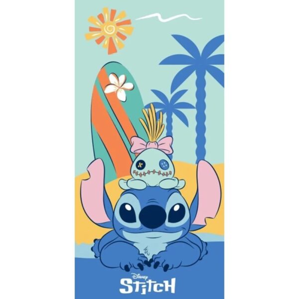 Disney Stitch & Scrump Beach Towel 70x140cm