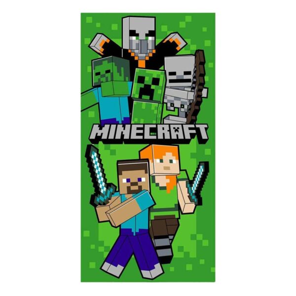 Minecraft Beach Towel 70x140cm