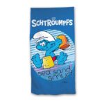 The Smurfs Sea & Smurf Beach Towel 70x140cm