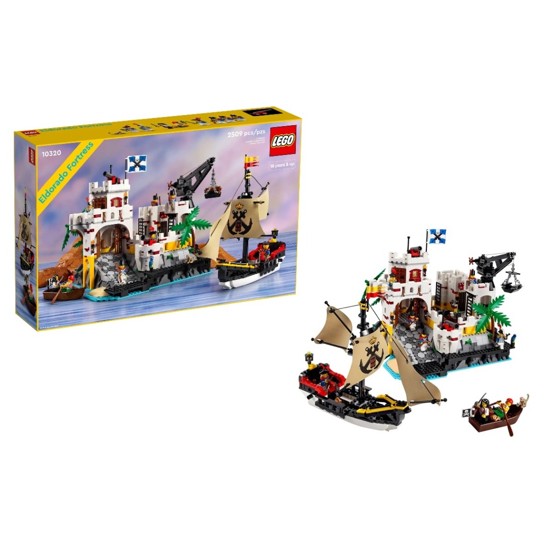 pos-5702017416922-acce5e399673cac0e317072f25cbf956.jpg LEGO Icons 10320 Eldorado Fortress - Retired - Image 1