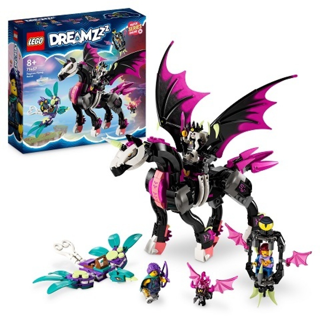 pos-5702017419374-8e51f228104d4f512fab18aeb84b9154.jpg LEGO Dreamzzz 71457 Pegasus Flying Horse - Image 1