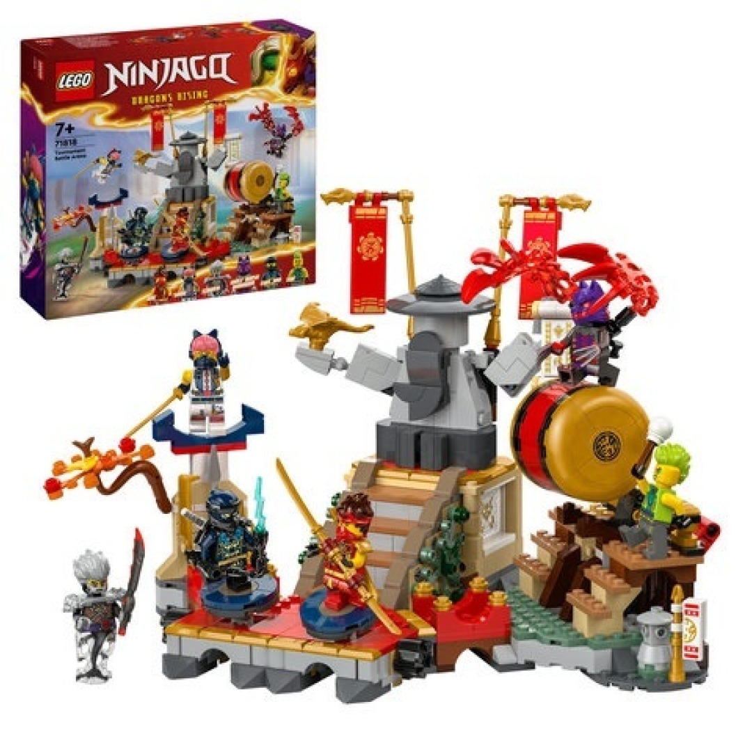 pos-5702017584607-bc97a520035d0e52668d6d673266ca5d.jpg LEGO Ninjago 71818 Tournament Battle Arena - Retired - Image 1