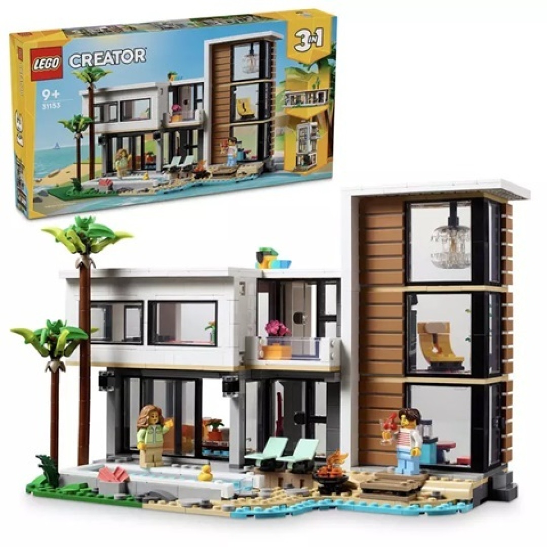 pos-5702017585086-6c07017f2331985aac34103027f7f500.jpg LEGO Creator 31153 Modern House - Retired - Image 1