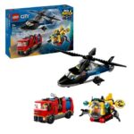 LEGO City 60462 Helicopter, Fire Truck and Submarine