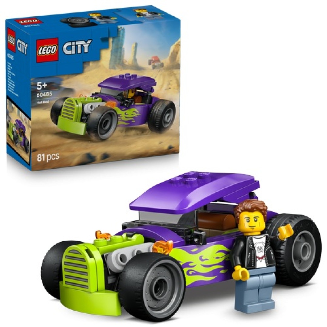 pos-5702018031902-276cf8b2e7ed588614a629d6e70e5b54.jpg LEGO City 60485 Hot Rod - Image 1