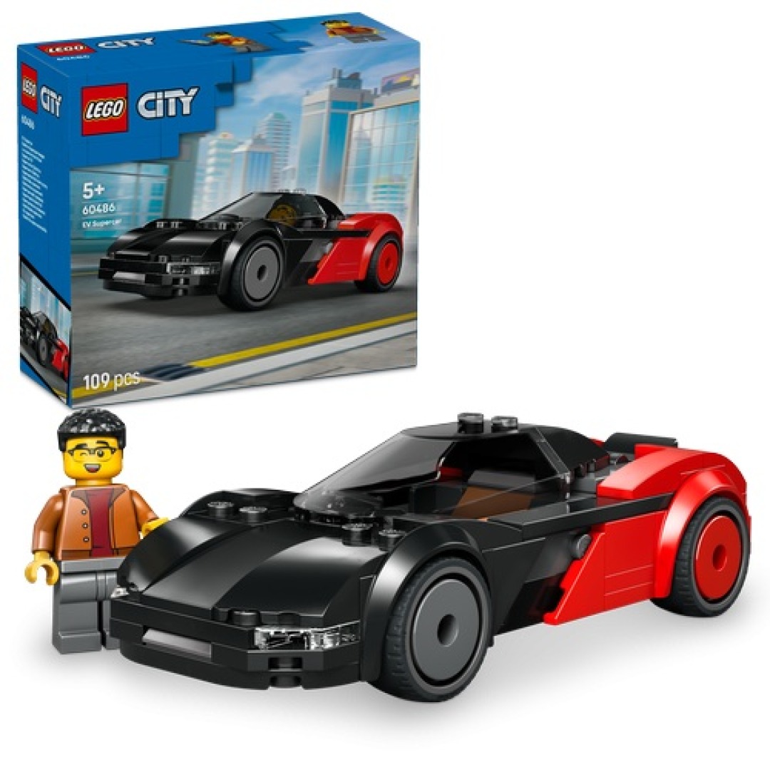 pos-5702018031919-bb5971fa1f0891a44b12e74cb5691275.jpg LEGO City 60486 EV Supercar - Image 1
