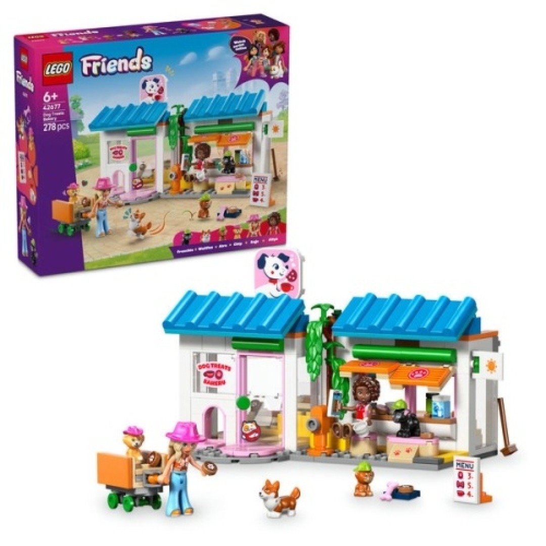 pos-5702018054888-79b78ec1abea69be6ddd5a385b04fd2e.jpg LEGO Friends 42677 Dog Treats Bakery - Image 1